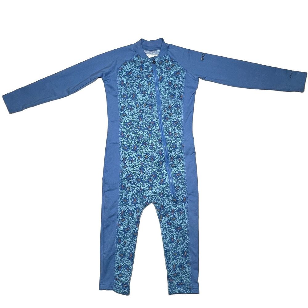 Columbia Sandy Shores Toddler 3T Beach Pool Sunsuit Omni Shade Blue